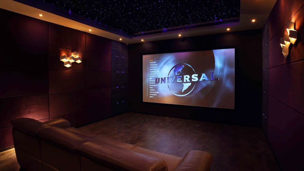 Acoustic treatment in home theater