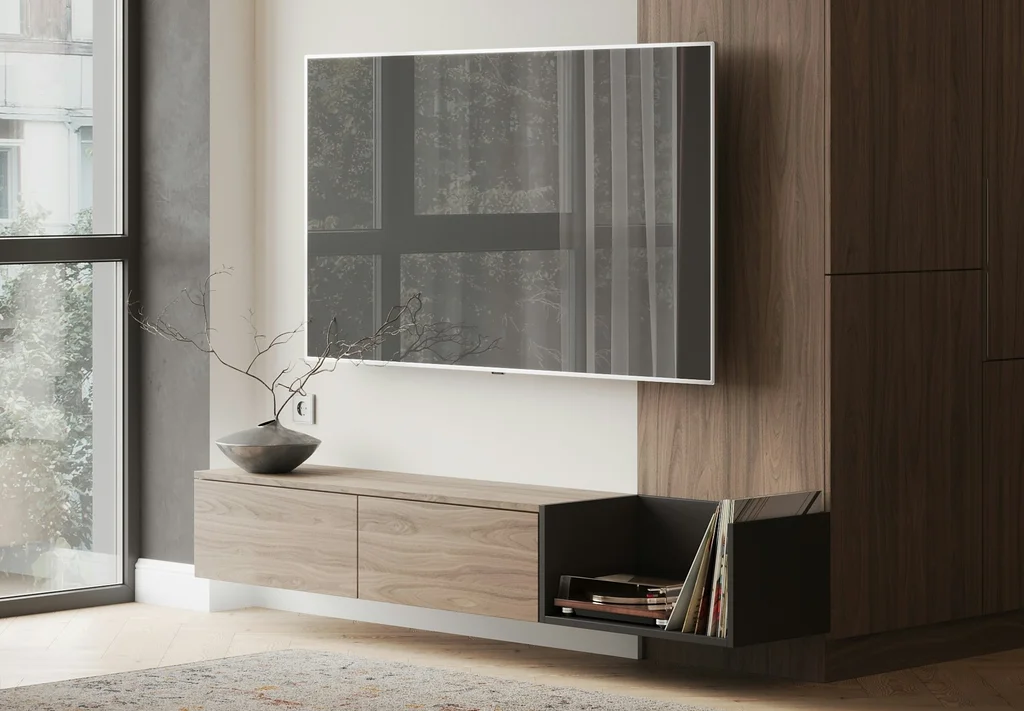 TV mounted securely with perfect positioning